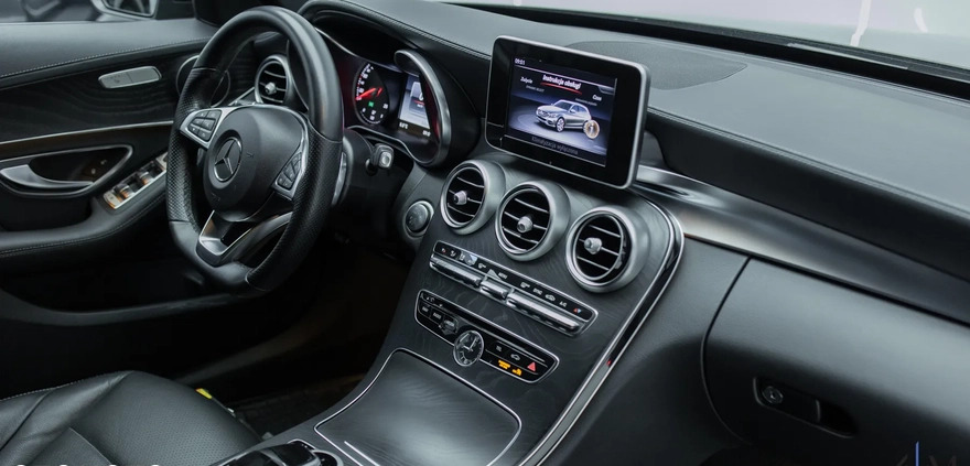 Mercedes-Benz Klasa C cena 114900 przebieg: 114900, rok produkcji 2017 z Okonek małe 631